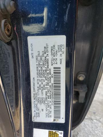 JTLKT324940155948 - 2004 TOYOTA SCION XB BLACK photo 12