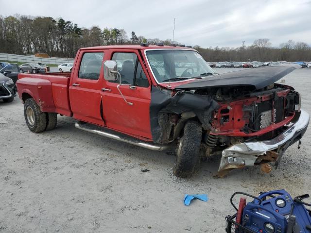 1FTJW35F5TEA40535 - 1996 FORD F350 RED photo 4