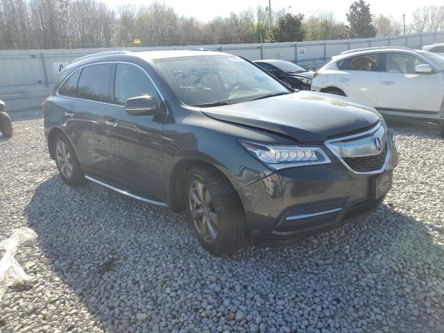 5FRYD4H98GB039253 - 2016 ACURA MDX ADVANCE GRAY photo 4