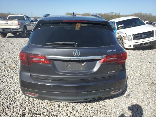 5FRYD4H98GB039253 - 2016 ACURA MDX ADVANCE GRAY photo 6