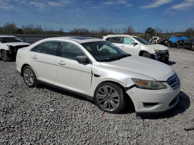 1FAHP2FW2AG127367 - 2010 FORD TAURUS LIMITED WHITE photo 4