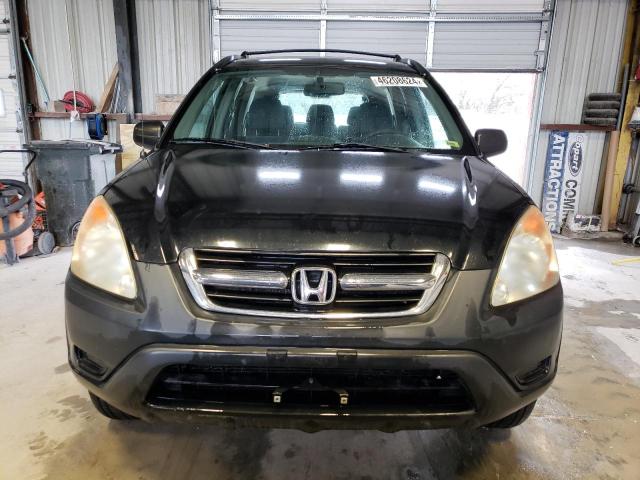 SHSRD78472U013319 - 2002 HONDA CR-V LX BLACK photo 5