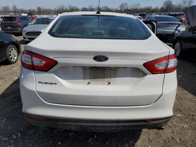 1FA6P0G70G5119632 - 2016 FORD FUSION S WHITE photo 6