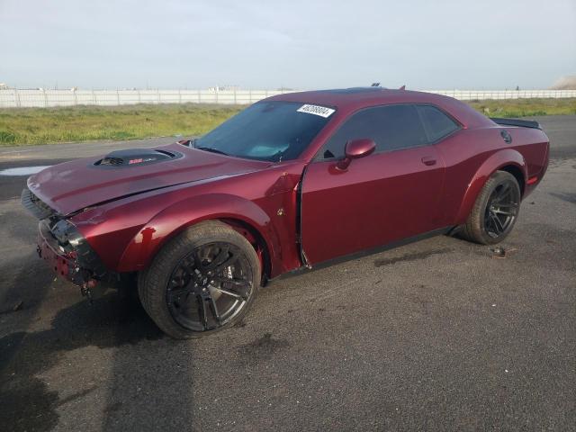 2C3CDZFJXPH544361 - 2023 DODGE CHALLENGER R/T SCAT PACK BURGUNDY photo 1