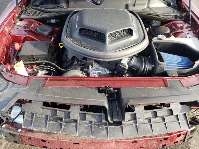 2C3CDZFJXPH544361 - 2023 DODGE CHALLENGER R/T SCAT PACK BURGUNDY photo 11