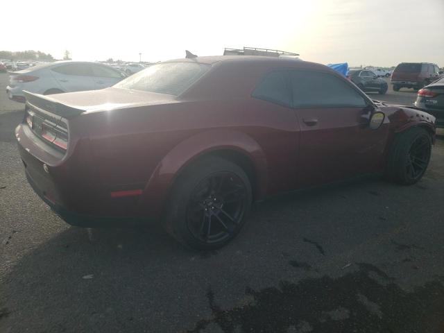 2C3CDZFJXPH544361 - 2023 DODGE CHALLENGER R/T SCAT PACK BURGUNDY photo 3