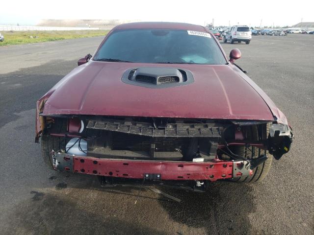 2C3CDZFJXPH544361 - 2023 DODGE CHALLENGER R/T SCAT PACK BURGUNDY photo 5