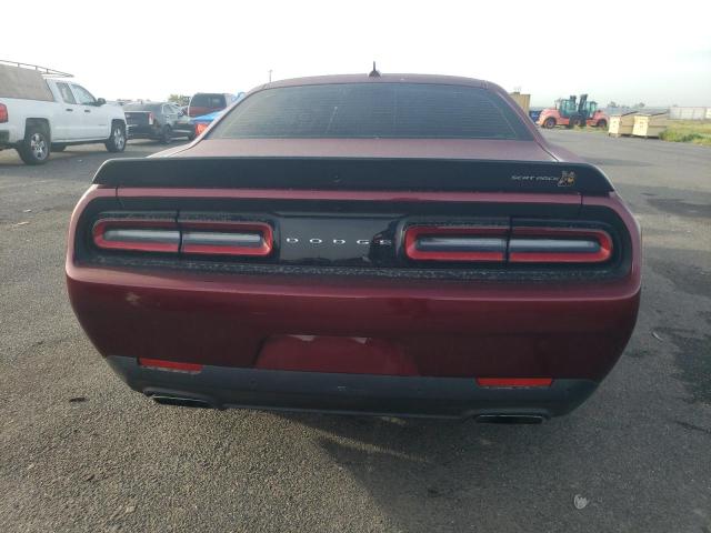2C3CDZFJXPH544361 - 2023 DODGE CHALLENGER R/T SCAT PACK BURGUNDY photo 6