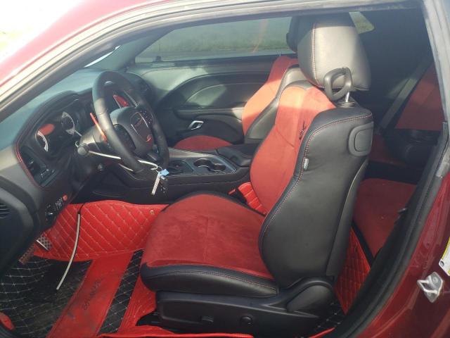 2C3CDZFJXPH544361 - 2023 DODGE CHALLENGER R/T SCAT PACK BURGUNDY photo 7