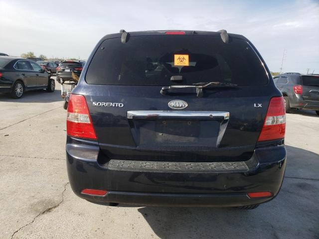 KNDJD735185829487 - 2008 KIA SORENTO EX BLUE photo 6