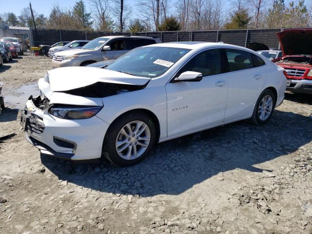 1G1ZE5ST4HF181568 - 2017 CHEVROLET MALIBU LT WHITE photo 1