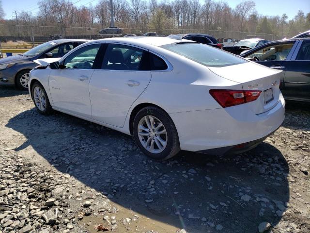 1G1ZE5ST4HF181568 - 2017 CHEVROLET MALIBU LT WHITE photo 2