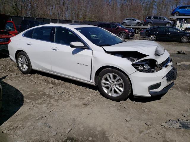 1G1ZE5ST4HF181568 - 2017 CHEVROLET MALIBU LT WHITE photo 4