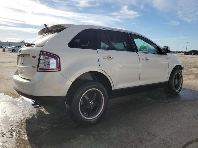 2FMDK38C18BA50780 - 2008 FORD EDGE SEL WHITE photo 3