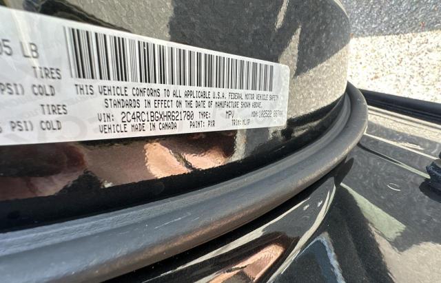 2C4RC1BGXHR621780 - 2017 CHRYSLER PACIFICA TOURING L 黑色 照片 10