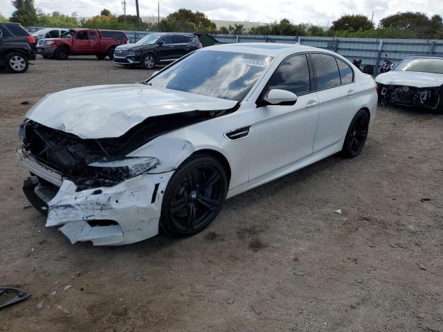 WBSFV9C51DC773838 - 2013 BMW M5 WHITE photo 1