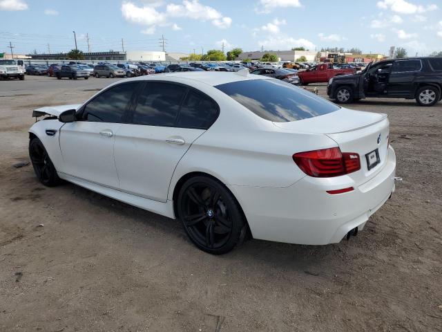 WBSFV9C51DC773838 - 2013 BMW M5 WHITE photo 2