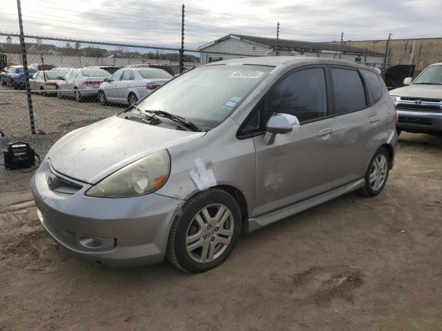 JHMGD38687S030437 - 2007 HONDA FIT S 灰色 照片 1