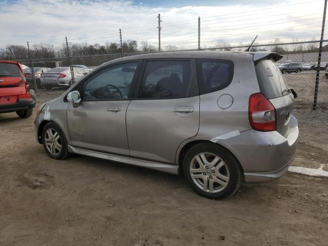 JHMGD38687S030437 - 2007 HONDA FIT S 灰色 照片 2