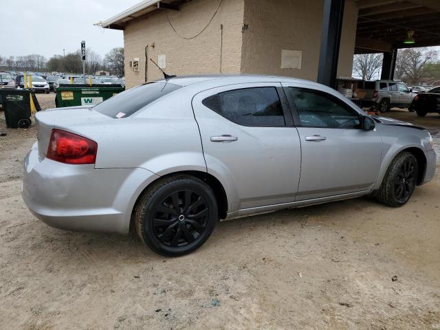 1C3CDZAB9EN154615 - 2014 DODGE AVENGER SE SILVER photo 3