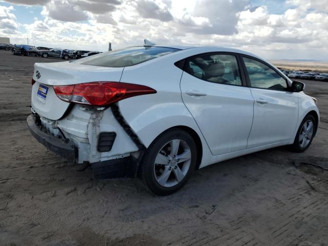 5NPDH4AEXDH448878 - 2013 HYUNDAI ELANTRA GLS WHITE photo 3