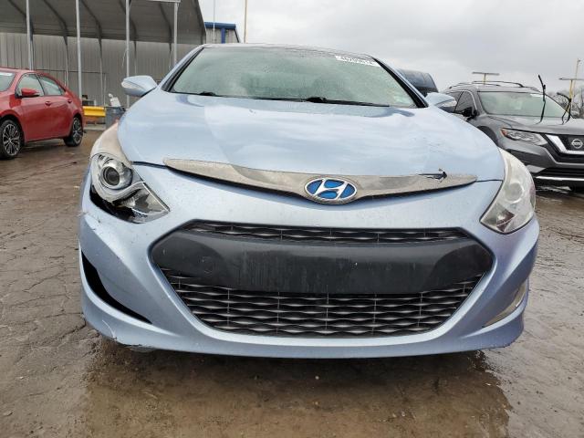 KMHEC4A46CA047436 - 2012 HYUNDAI SONATA HYBRID BLUE photo 5