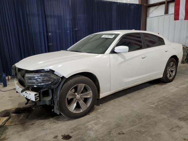 2C3CDXHG8HH659757 - 2017 DODGE CHARGER SXT WHITE photo 1