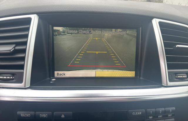 4JGDA5HB2CA007124 - 2012 MERCEDES-BENZ ML 350 4MATIC BLACK photo 10