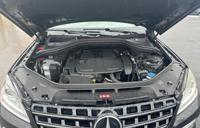 4JGDA5HB2CA007124 - 2012 MERCEDES-BENZ ML 350 4MATIC BLACK photo 7