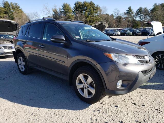 2T3RFREV9DW053814 - 2013 TOYOTA RAV4 XLE GRAY photo 4