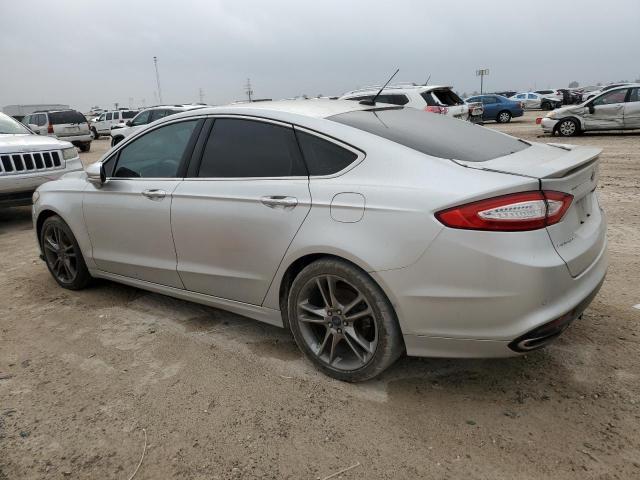 3FA6P0K94ER397081 - 2014 FORD FUSION TITANIUM SILVER photo 2