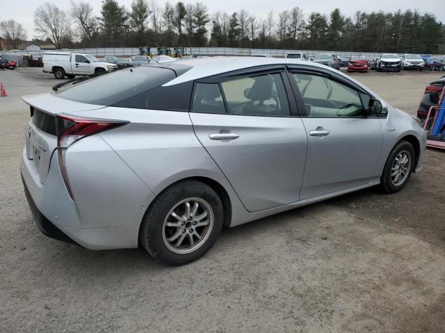 JTDKBRFU1J3073976 - 2018 TOYOTA PRIUS SILVER photo 3