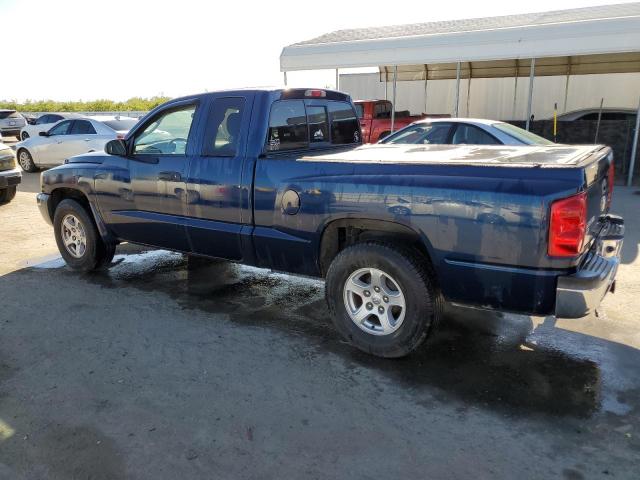 1D7HE42N35S189202 - 2005 DODGE DAKOTA SLT BLUE photo 2