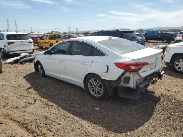 5NPE24AF3HH439203 - 2017 HYUNDAI SONATA SE WHITE photo 2