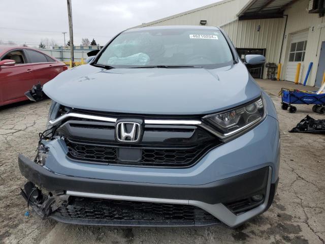 7FARW2H55NE053002 - 2022 HONDA CR-V EX BLUE photo 5