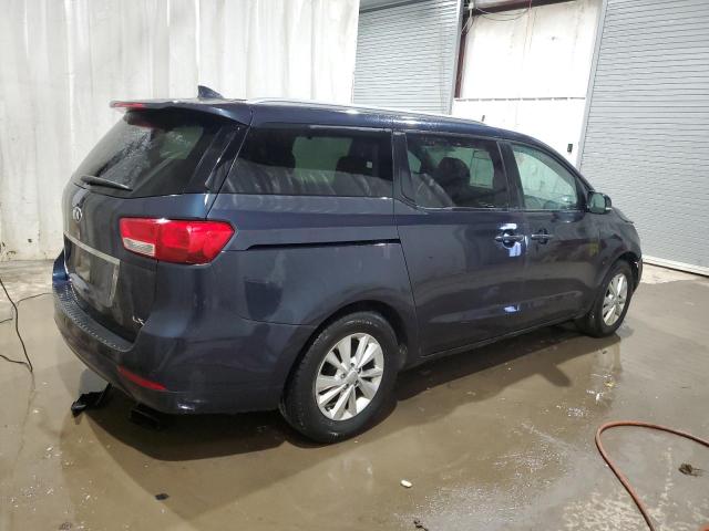 KNDMB5C17H6307901 - 2017 KIA SEDONA LX BLUE photo 3