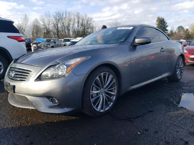 JN1CV6FEXFM810132 - 2015 INFINITI Q60 BASE GRAY photo 1