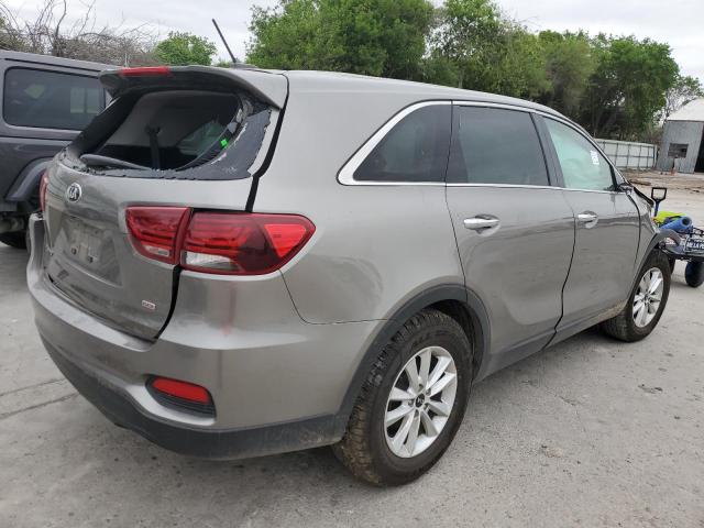 5XYPG4A33KG514304 - 2019 KIA SORENTO L GRAY photo 3