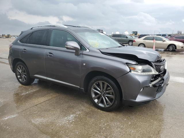 2T2BK1BA8DC187283 - 2013 LEXUS RX 350 BASE GRAY photo 4