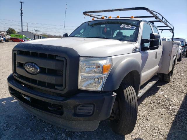 1FD0W4GY2CEB79646 - 2012 FORD F450 SUPER DUTY WHITE photo 1