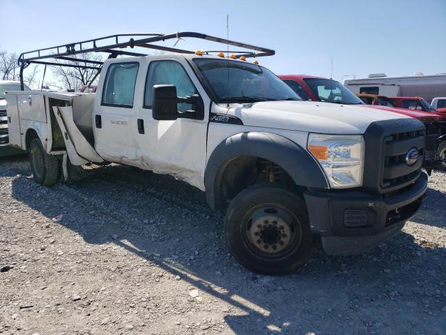 1FD0W4GY2CEB79646 - 2012 FORD F450 SUPER DUTY WHITE photo 4