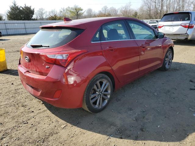 KMHD35LH7GU292221 - 2016 HYUNDAI ELANTRA GT RED photo 3