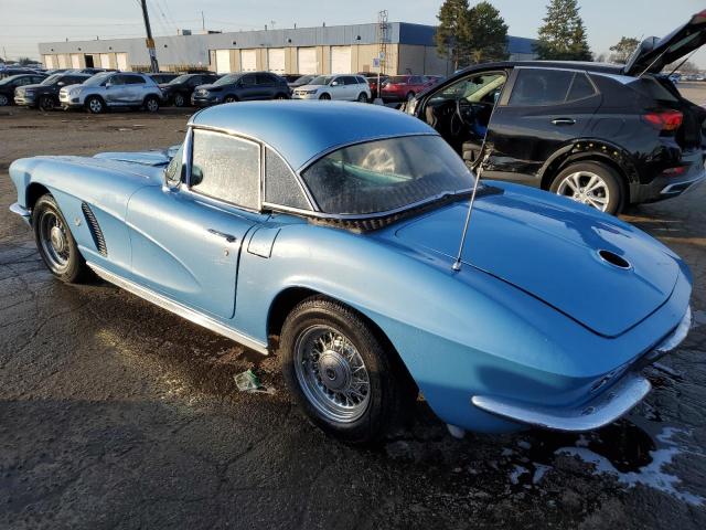 20867S100439 - 1962 CHEVROLET CORVETTE BLUE photo 2