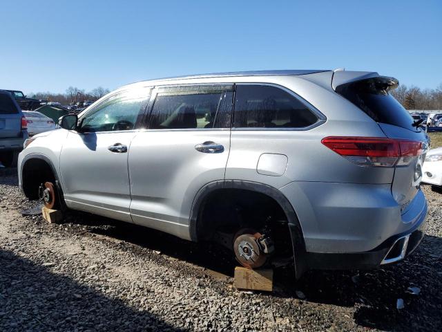 5TDDZRFHXHS448196 - 2017 TOYOTA HIGHLANDER LIMITED GRAY photo 2