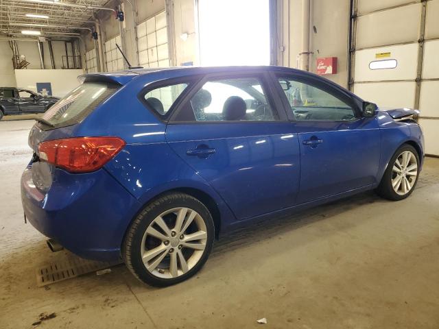 KNAFW5A30C5477983 - 2012 KIA FORTE SX BLUE photo 3