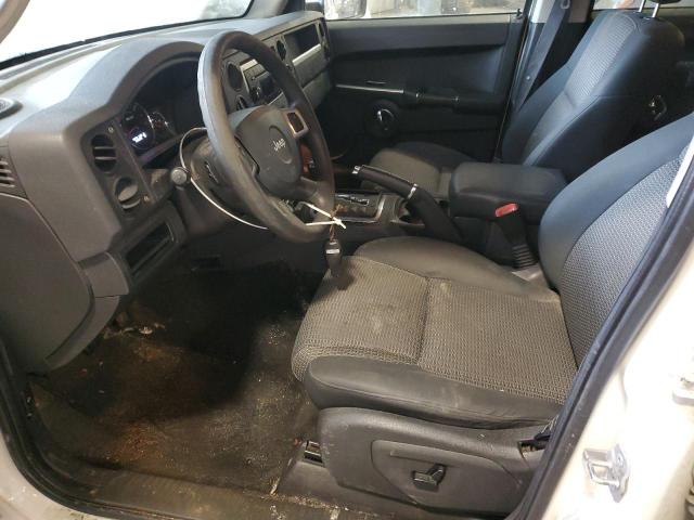 1J4RG4GK2AC158450 - 2010 JEEP COMMANDER SPORT أبيض صورة 7