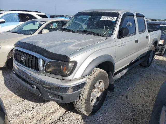 5TEGN92N53Z251016 - 2003 TOYOTA TACOMA DOUBLE CAB PRERUNNER GRAY photo 1