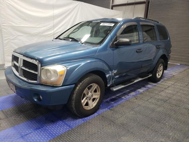 1D4HB48D55F597276 - 2005 DODGE DURANGO SLT BLUE photo 1