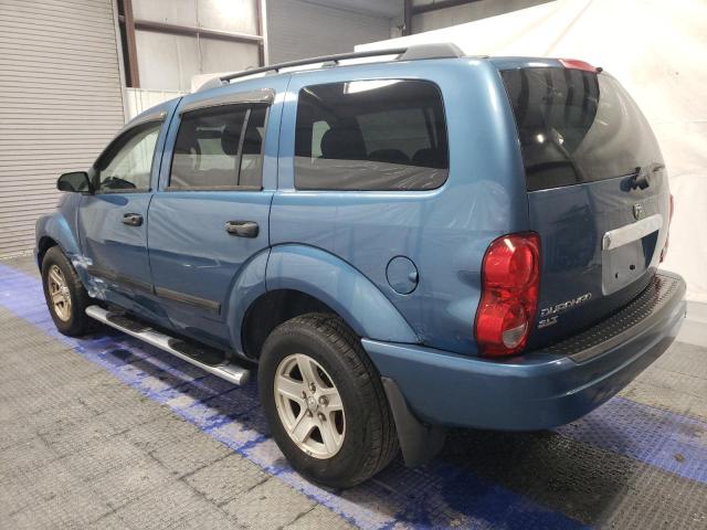 1D4HB48D55F597276 - 2005 DODGE DURANGO SLT BLUE photo 2