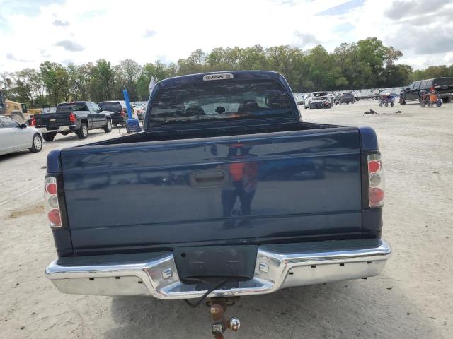 1B7HL48N82S549082 - 2002 DODGE DAKOTA QUAD SLT BLUE photo 6